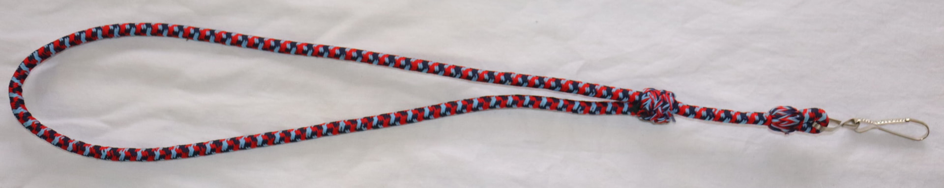 Braided lanyard