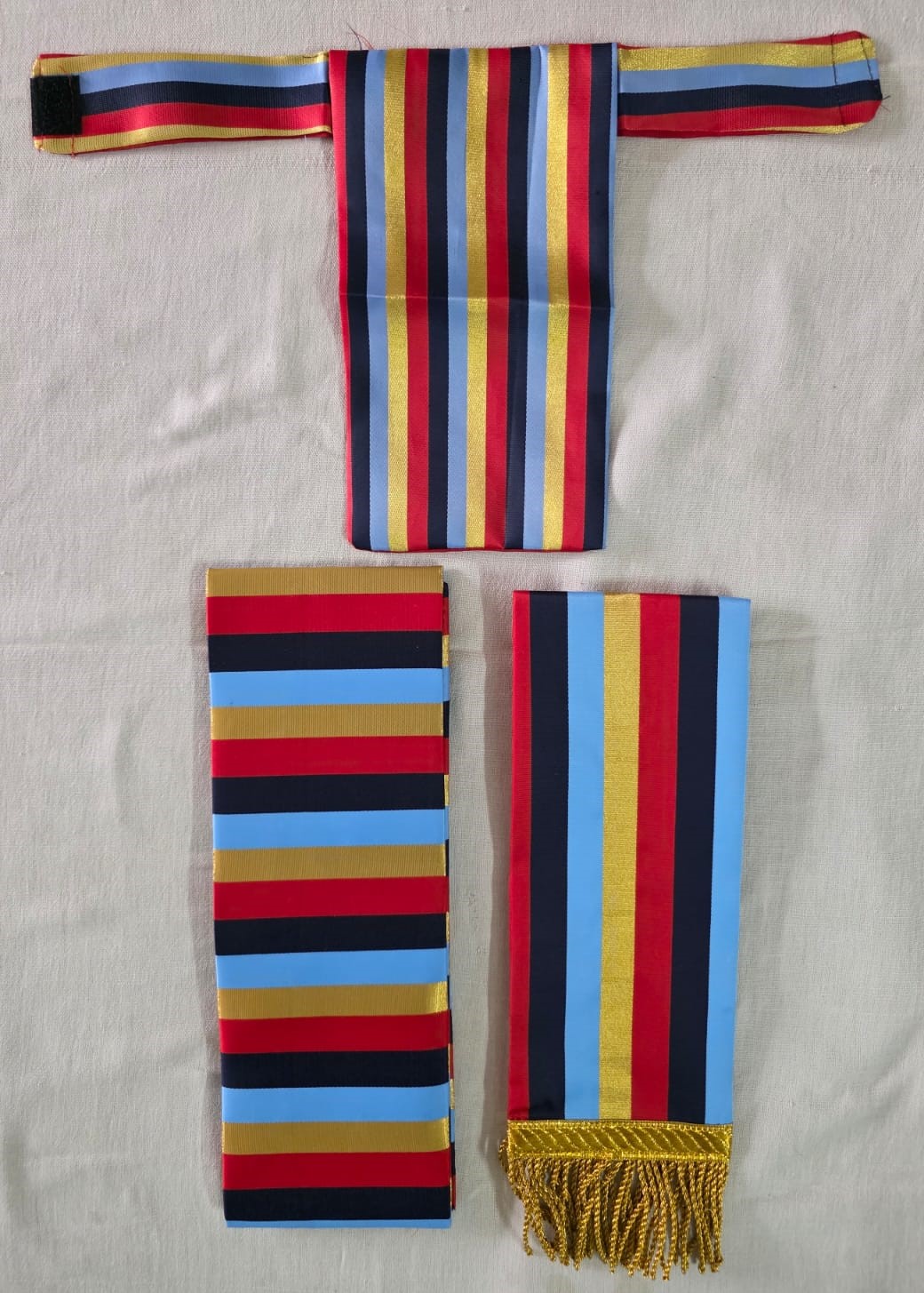 NCC Kamarband & Jhalar Scarf Set